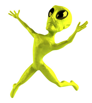 綠色外星人