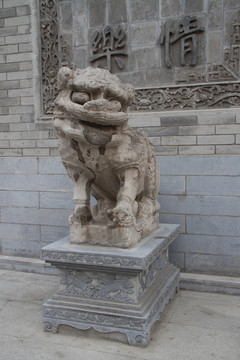 石獅子 大興善寺
