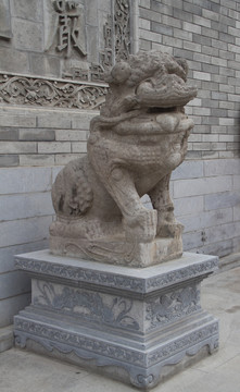 石獅子 大興善寺