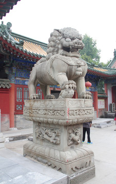 石獅子 大興善寺