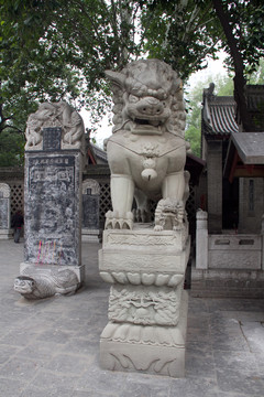 石獅子 西安大興善寺
