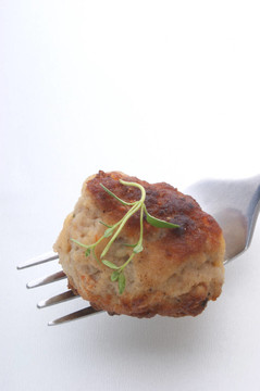 肉球在有機香料叉