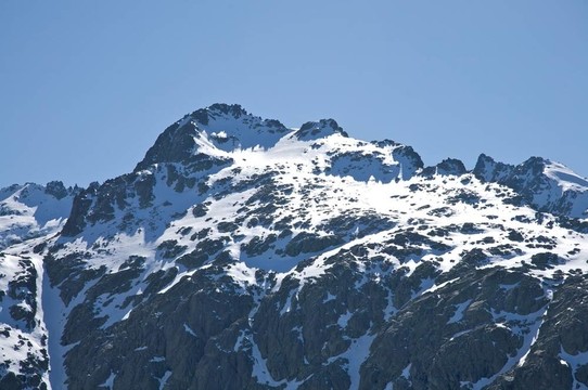 大雪格雷多斯山地