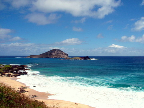 夏威夷北岸的島嶼