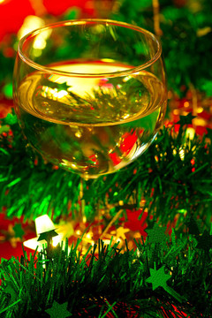 圣誕裝飾Wineglass
