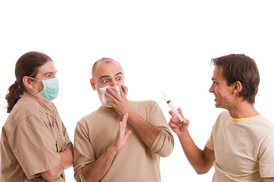 甲型H1N1流感感染的人