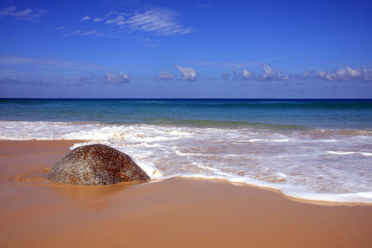 海景；蘇林海灘；普吉島
