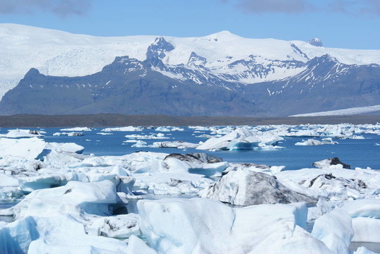jokulsarlon瀉湖
