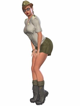 軍辣妹