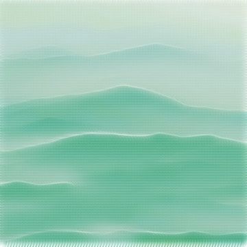 山水背景布 未分層