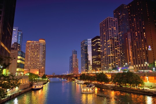 芝加哥夜景