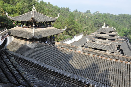 湖北恩施州土司城風(fēng)光