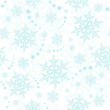 無(wú)縫雪花和星星；冬季壁紙