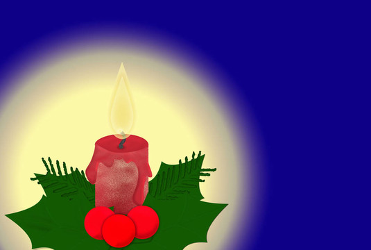 紅蠟燭和Holly