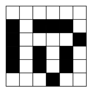 空白的填字游戲