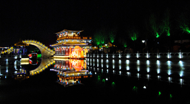 開封夜景