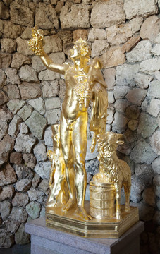 金色花園雕塑