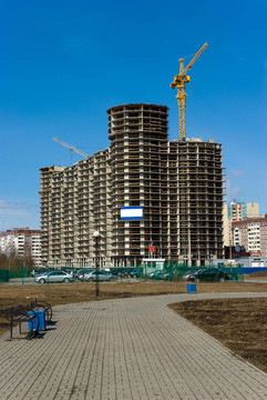 在建筑住宅