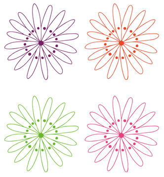 四花