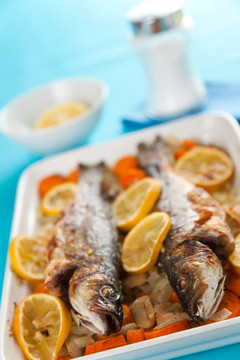 支持的鱸魚(yú)