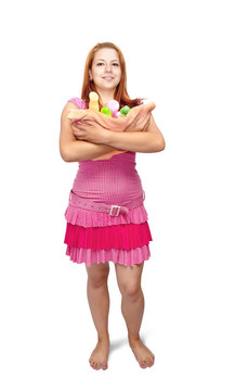 女孩toilletries