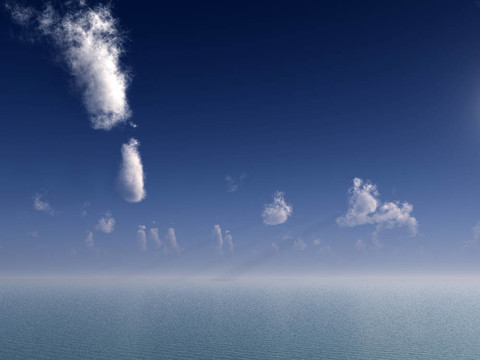 天空和大海