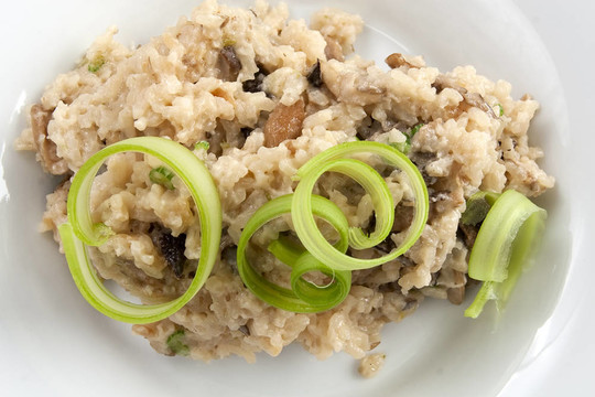蘑菇燴飯