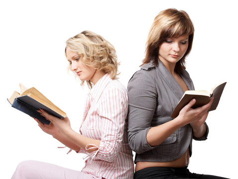 女孩的書