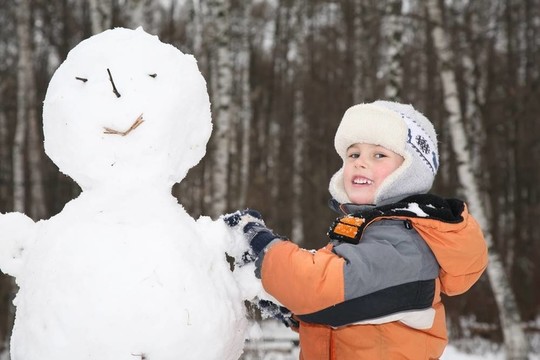 男孩使雪人2