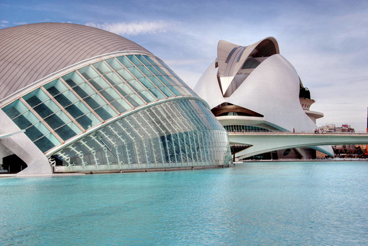 Ciudad de las Artes y las Ciencias；瓦倫西亞；西班牙；2007三月