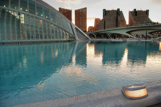 Ciudad de las Artes y las Ciencias；瓦倫西亞；西班牙；2007三月