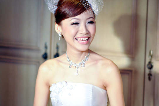 美麗的新娘。