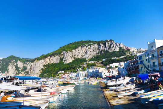 意大利的卡普里島