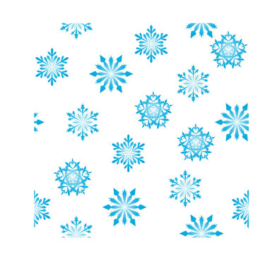 無縫的雪花