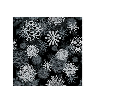 無縫的雪花