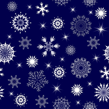 無縫的雪花