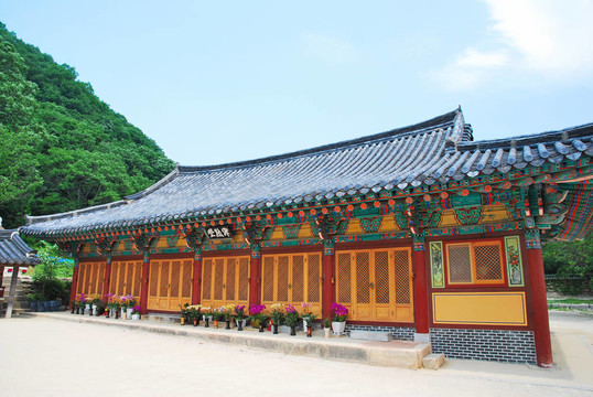 韓國的寺廟建筑