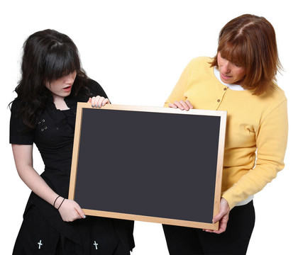 老師和學(xué)生Chalkboard