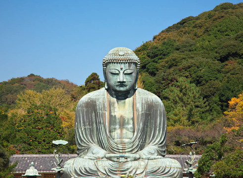 鐮倉的Great Buddha雕像