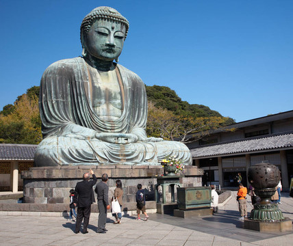 鐮倉的Great Buddha雕像