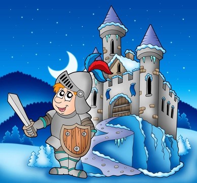 Castle與冬季的騎士