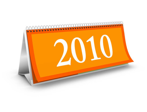 2010桌面日歷封面