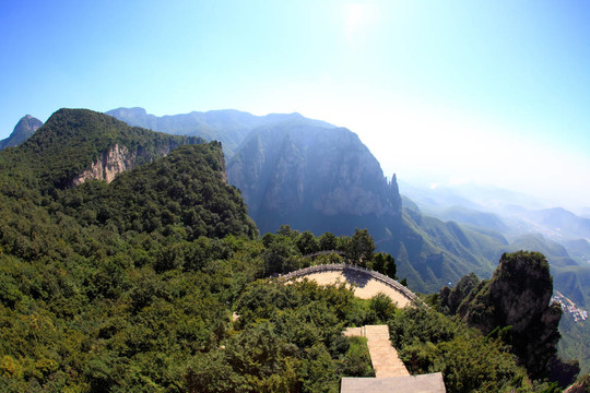 云臺山風(fēng)景區(qū)；世界地質(zhì)公園