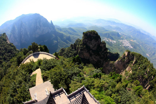 云臺山風(fēng)景區(qū)；世界地質(zhì)公園