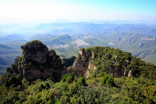 云臺山風(fēng)景區(qū)；世界地質(zhì)公園