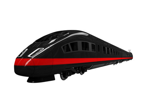 黑色列車隔離視圖