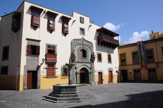 Casa de結(jié)腸大加那利島拉斯帕爾馬斯；西班牙