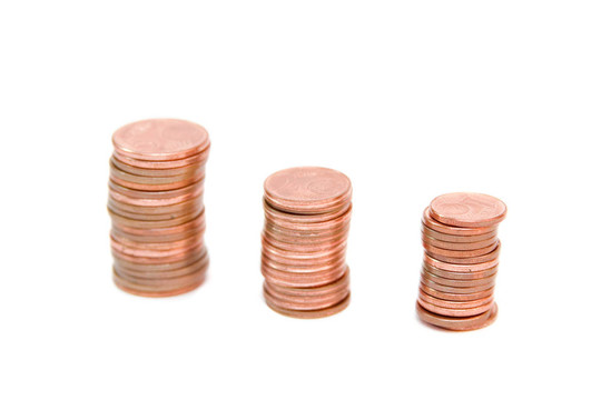 白色的金幣城堡