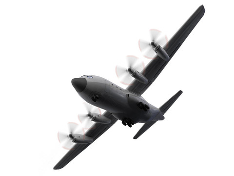 軍用飛機隔離視圖