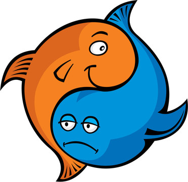 陰陽魚載體